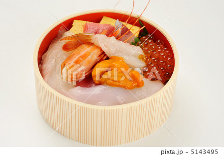 海鮮丼のランチバッグ 5143495