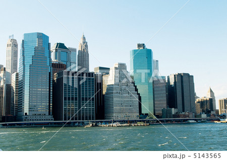 New York city panorama with tall skyscrapers 5143565