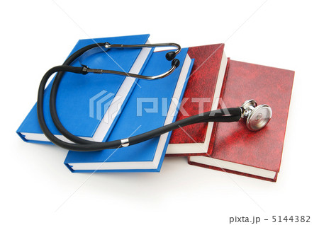 Concept of medical education with book and stethoscope 5144382