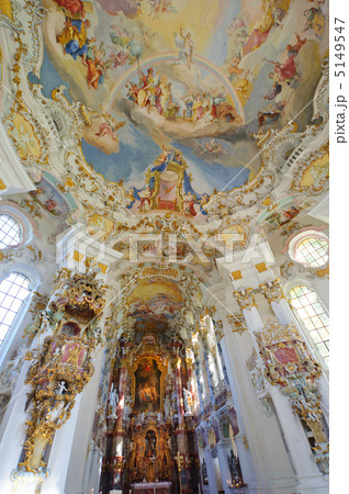 ドイツ　ヴィース巡礼教会 5149547