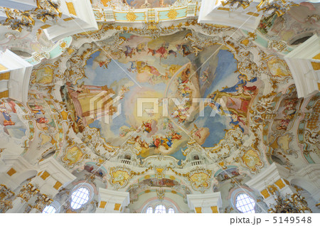 ドイツ　ヴィース巡礼教会 5149548