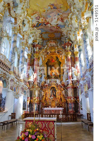 ドイツ　ヴィース巡礼教会 5149551