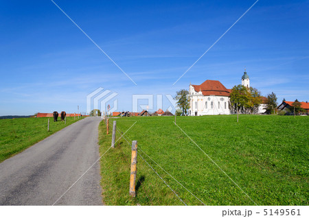 ドイツ　ヴィース巡礼教会 5149561