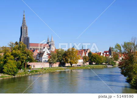 ドイツ　ウルムの町並み 5149590