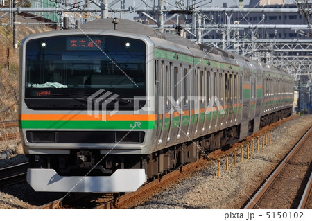 JR　E231系近郊タイプ　新子安駅　 5150102