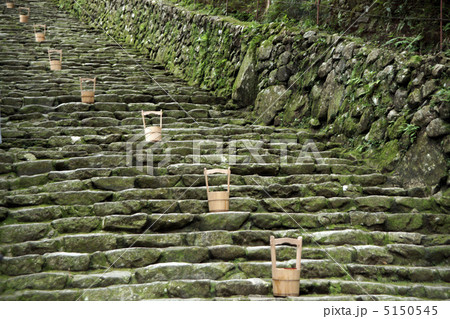 和歌山　飛瀧神社　石畳の参道 5150545