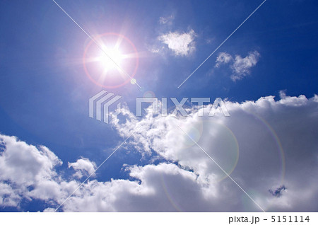 夏空とギラギラ太陽 夏空とギラギラ太陽 5151114