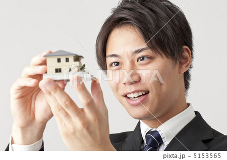 住宅、営業マン 5153565