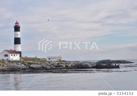 カナダ ビクトリア沖の灯台 カナダ ビクトリア沖の灯台 5154152