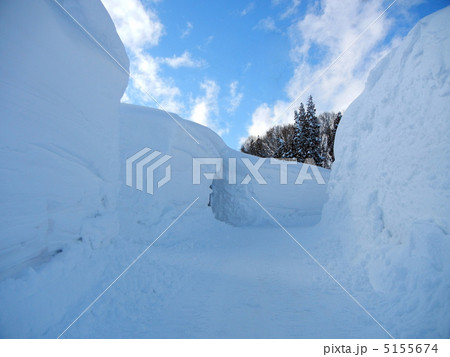 雪のトンネル 雪のトンネル 5155674