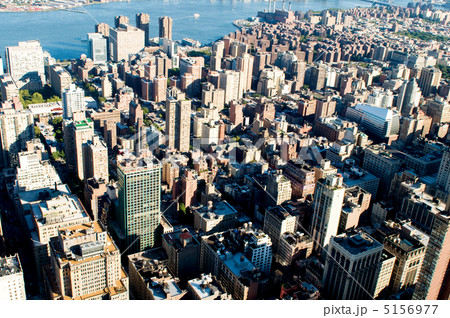 New York city panorama with tall skyscrapers 5156977