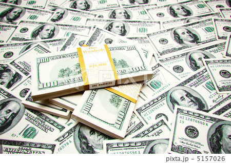 Background made of many dollars 5157026