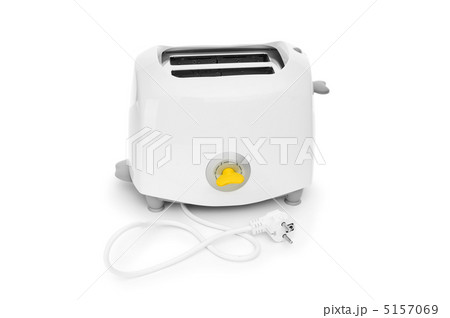 Bread toaster isolated on the white background Bread toaster isolated on the white background 5157069