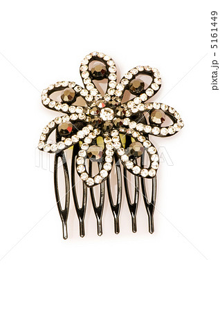 Elegant hairpin isolated on the white background Elegant hairpin isolated on the white background 5161449
