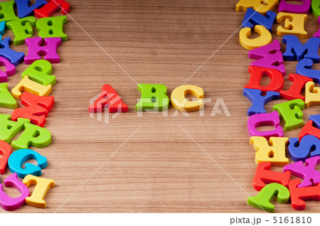 Early education concept with letters 5161810