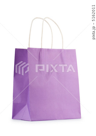 Colourful paper shopping bags isolated on white 5162011