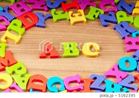 Early education concept with letters Early education concept with letters 5162395