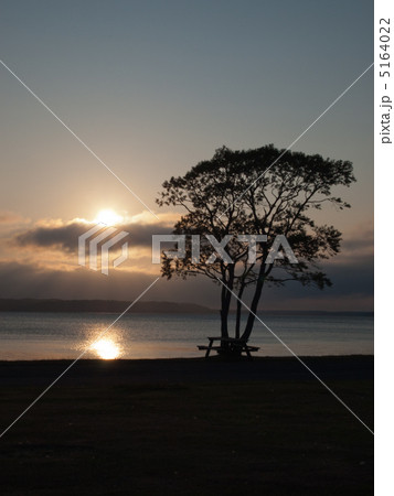 クッチャロ湖夕景 5164022