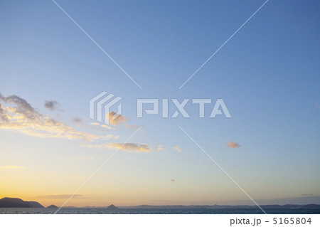 瀬戸内海の夕暮れ 瀬戸内海の夕暮れ 5165804