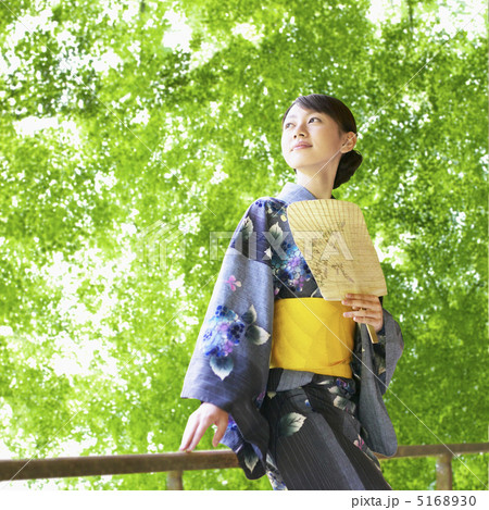 浴衣を着た女性 浴衣を着た女性 5168930