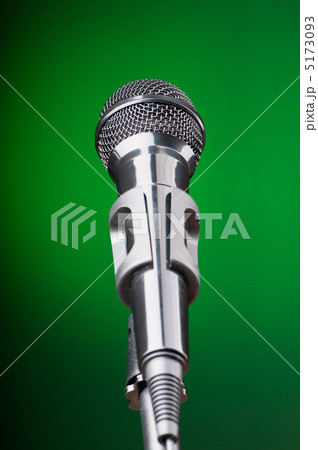 Audio microphone against the background Audio microphone against the background 5173093