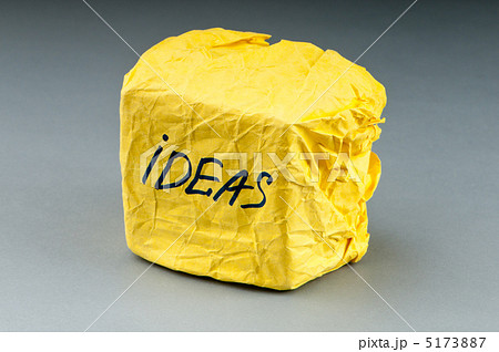 Rejected idea concept with paper 5173887