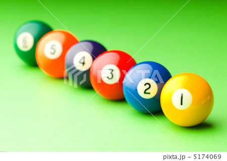 Pool balls on the table 5174069