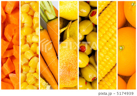 Collage of many fruits and vegetables 5174939