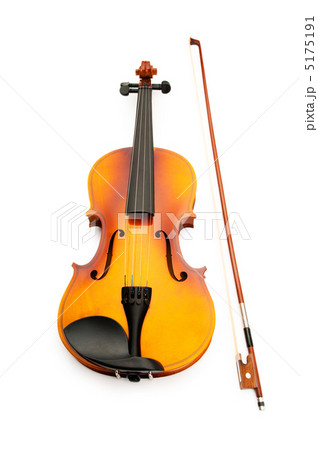 Violin isolated on the white 5175191