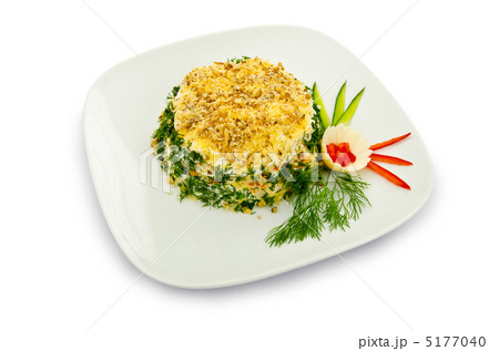 Delicious salad in the plate 5177040