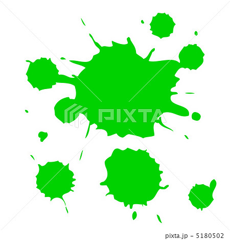 塗料(飛び散る_緑色)-16 塗料(飛び散る_緑色)-16 5180502