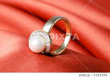 Fashion concept with ring on background 5182926