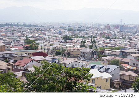 飯盛山から見下ろす会津若松の街並み 5197307