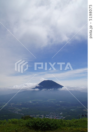 ヒラフスキー場から羊蹄山を 5198075