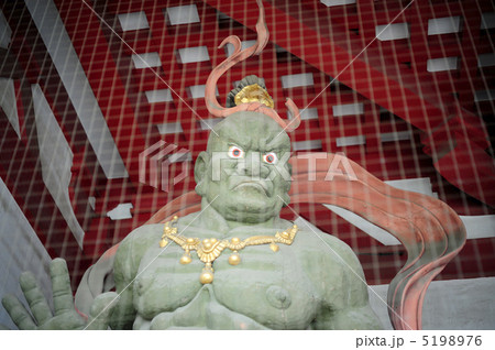四天王寺中門の金剛力士像吽形 5198976