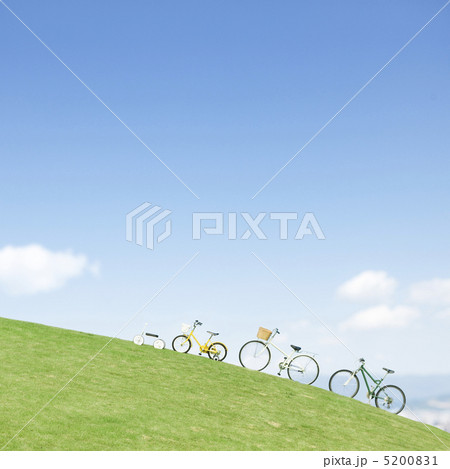 丘の上の自転車 5200831