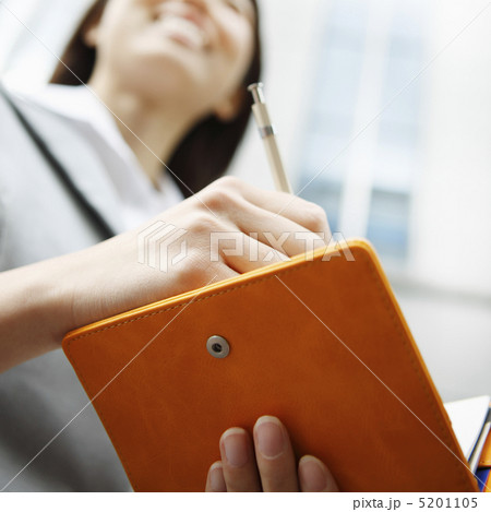 手帳を持つビジネスウーマン 5201105