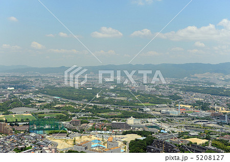 万博記念公園を空撮 5208127