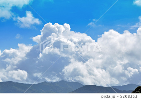 雲　　入道雲 5208353