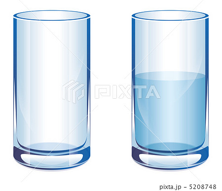 グラス 水のイラスト素材 5208748 Pixta