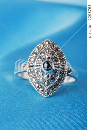 Jewellery ring on the satin background Jewellery ring on the satin background 5208763
