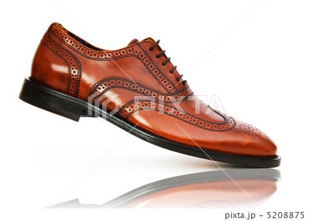 Fashion concept with male shoes on white Fashion concept with male shoes on white 5208875