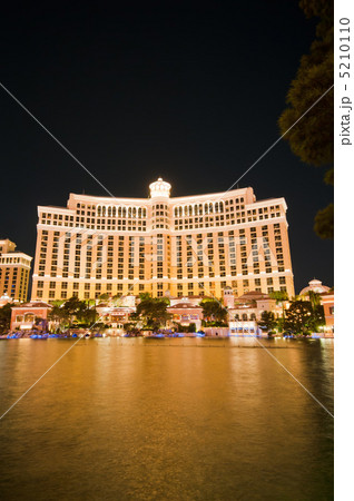 Las Vegas - 11 Sep 2010  - Bellagio Hotel Casino during sunset 5210110