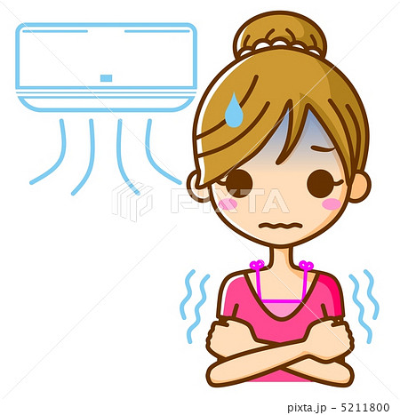 冷え性　女性　クーラー 5211800