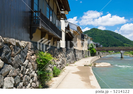 宿場町平福 川端の風景 宿場町平福 川端の風景 5214122