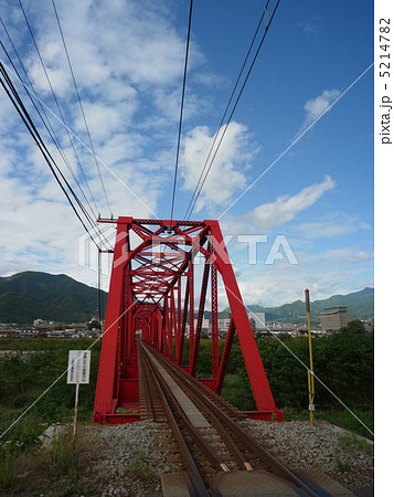 上田電鉄別所線・千曲川橋梁（１） 5214782