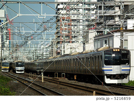 横須賀 総武快速線 E217系 亀戸駅 横須賀 総武快速線 E217系 亀戸駅 5216859