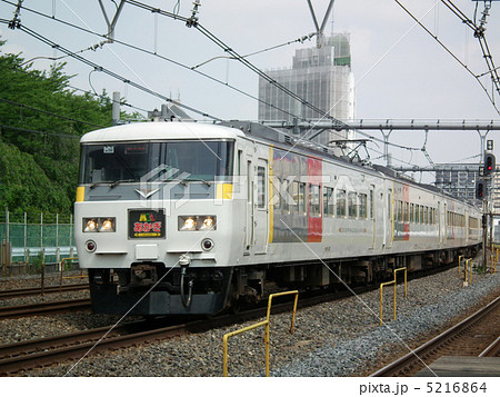 特急あかぎ　185系　川口駅 5216864