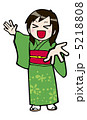 着物　女性 5218808