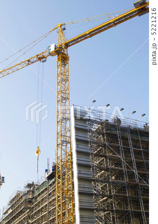 Construction crane on the site 5221216